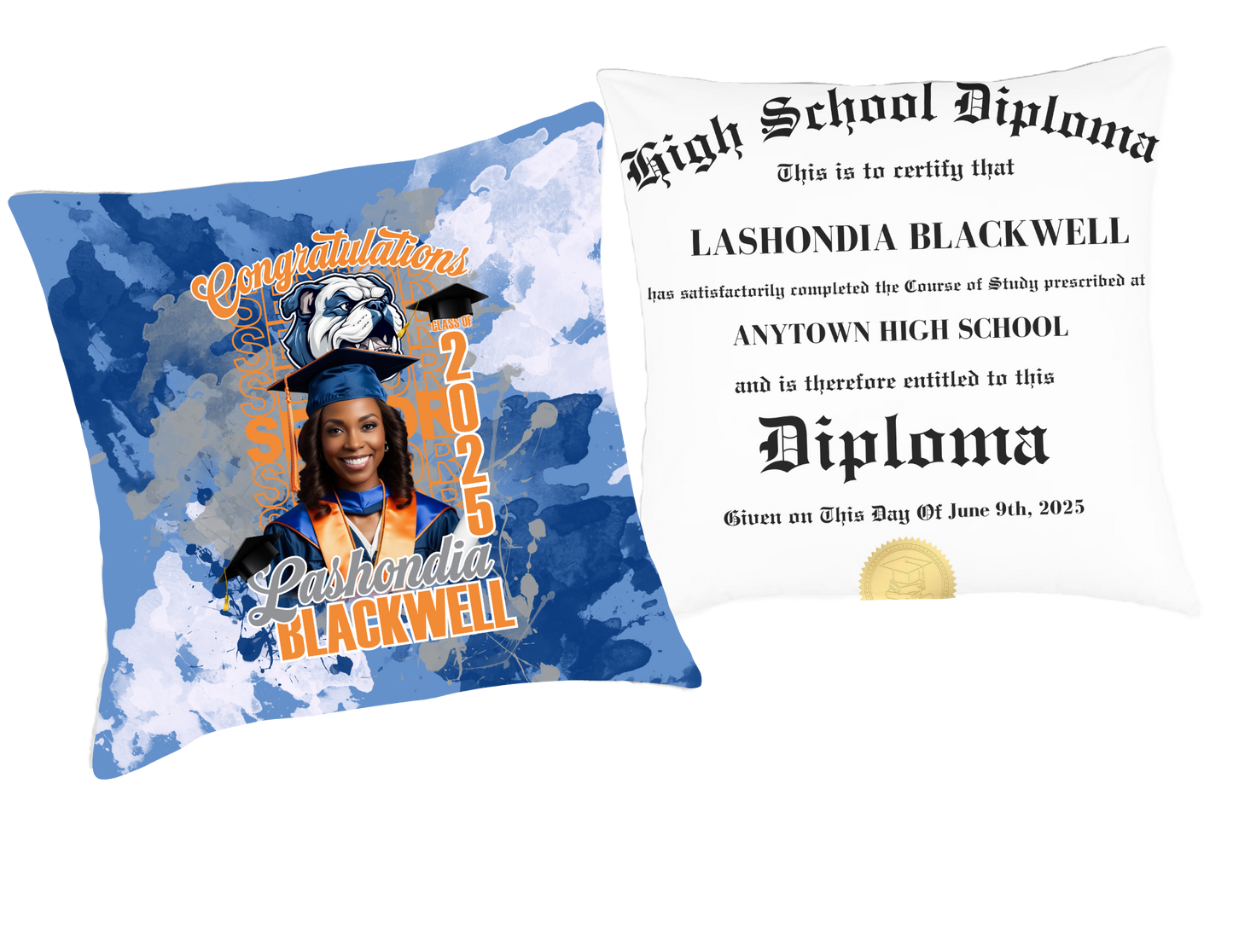 Custom Graduation Pillow