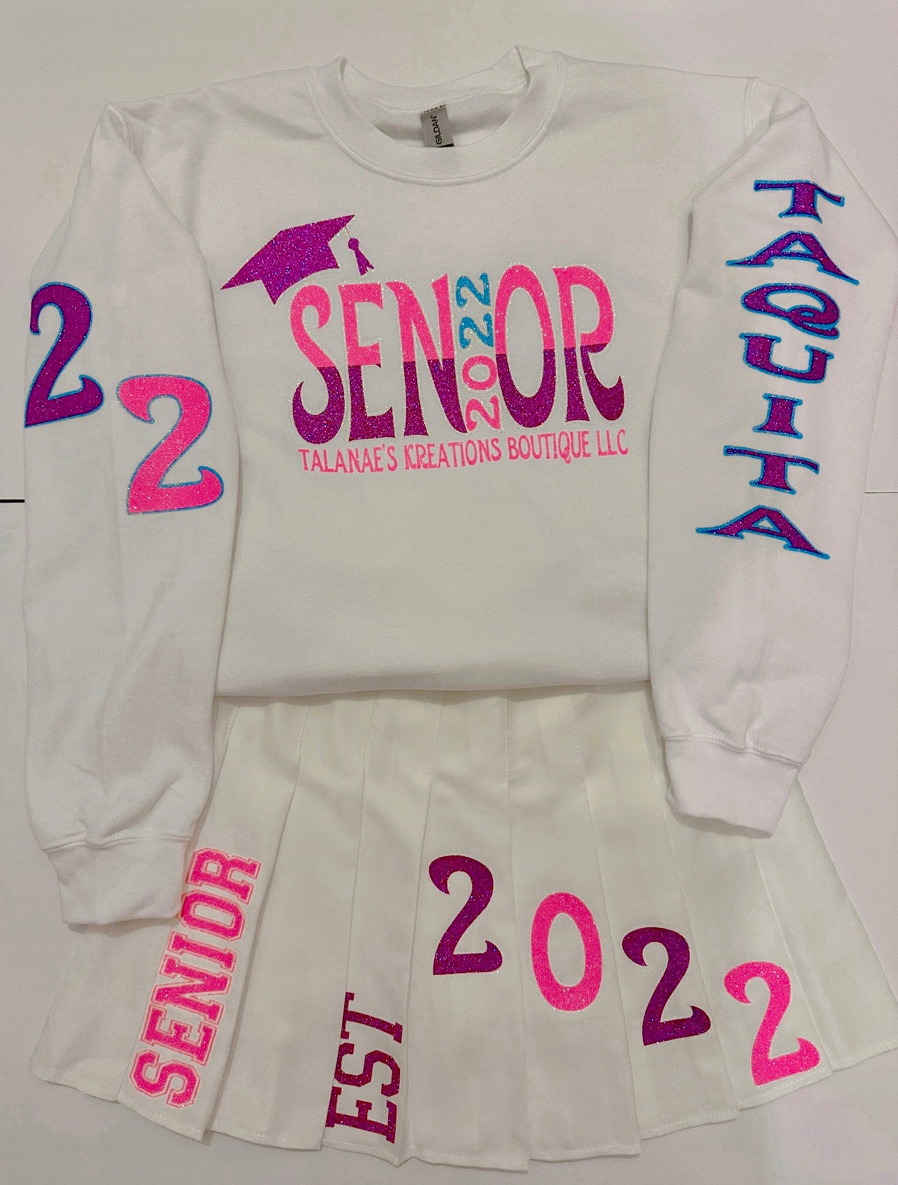 custom grad outfit