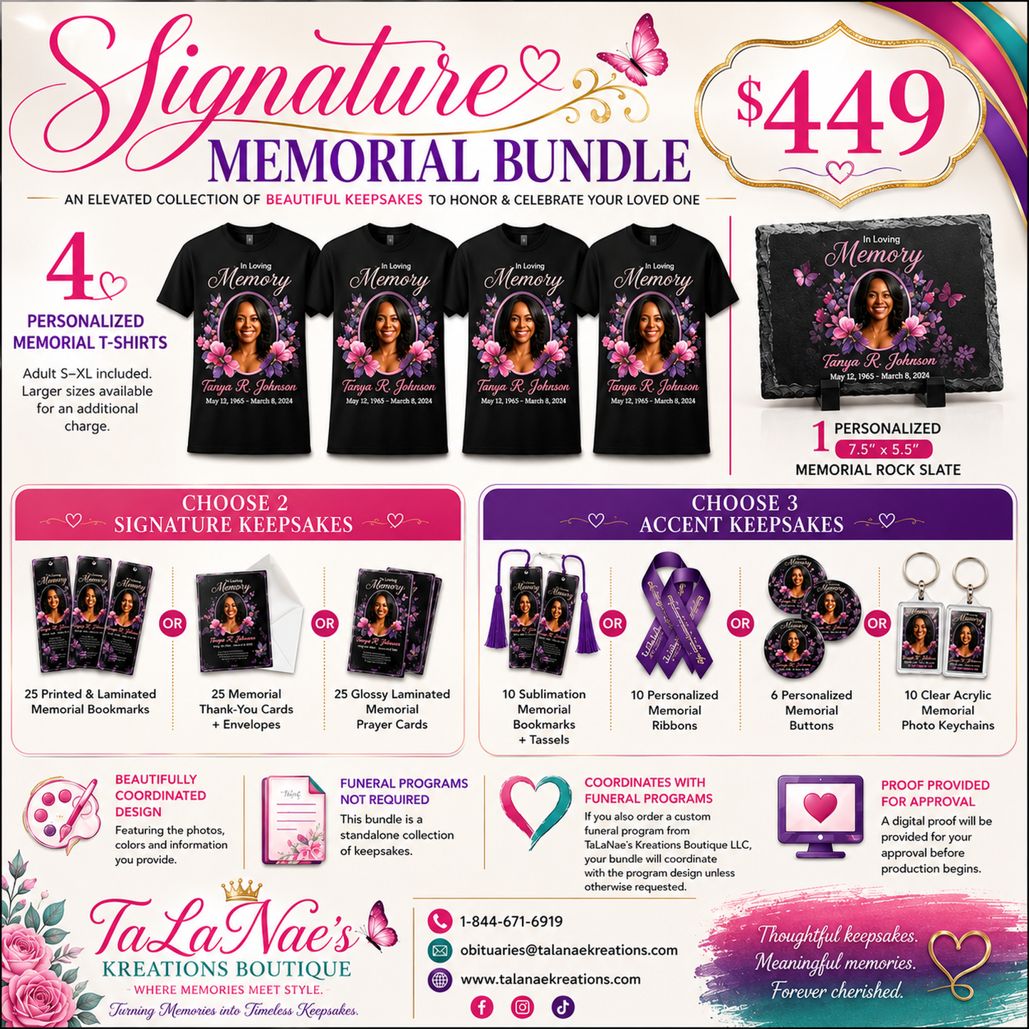 Signature Memorial Bundle