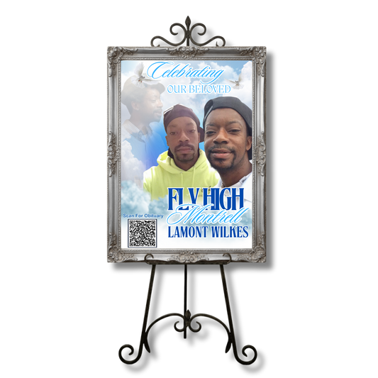 Custom Memorial QR Board Custom Memorial QR Board