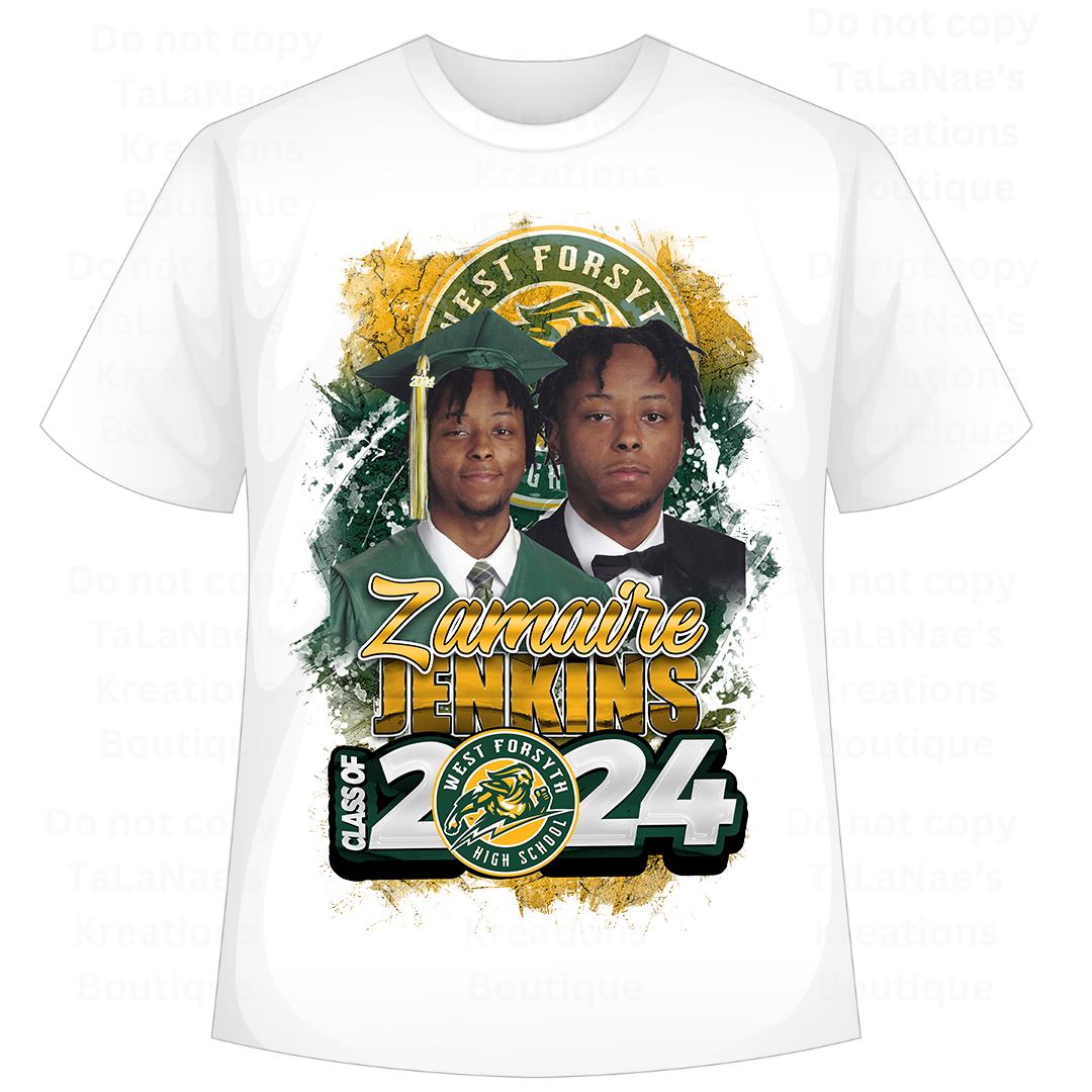 custom graduation shirt