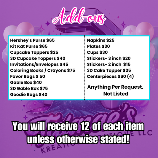 Custom Party Favor Bundle – Personalized Treats for Any Celebration