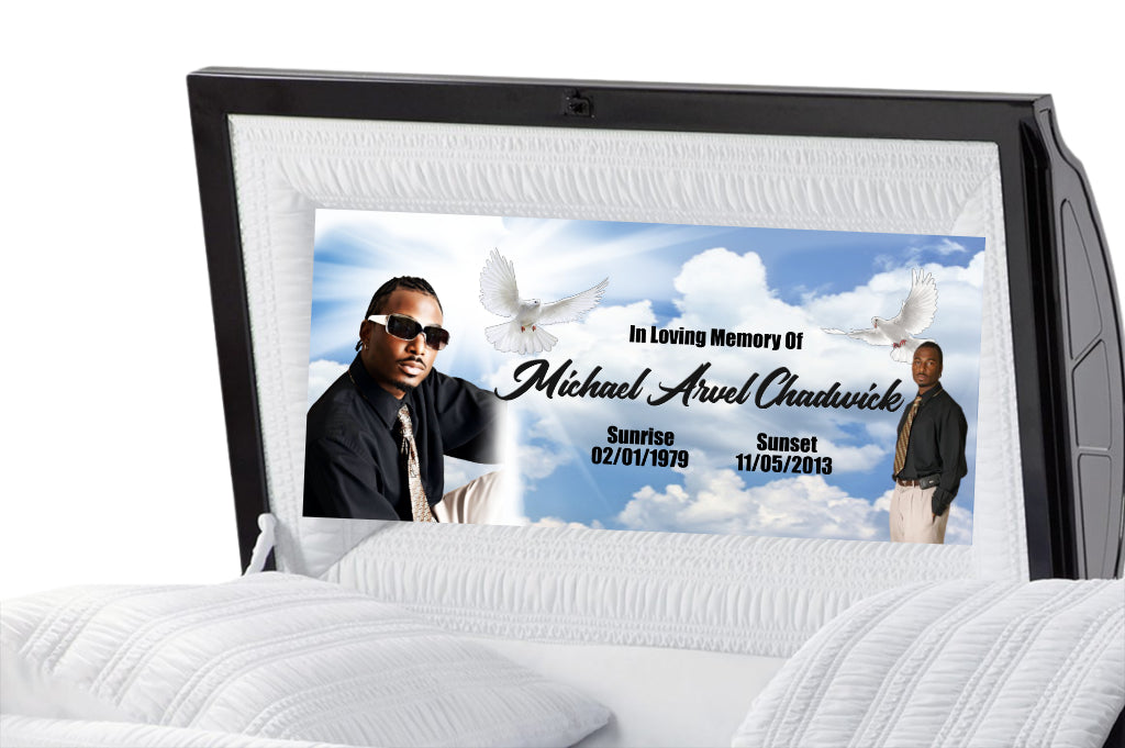 Custom Casket Panel Insert