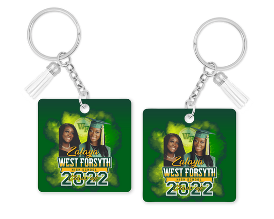 Custom Grad Keychains (Minimum of 5)