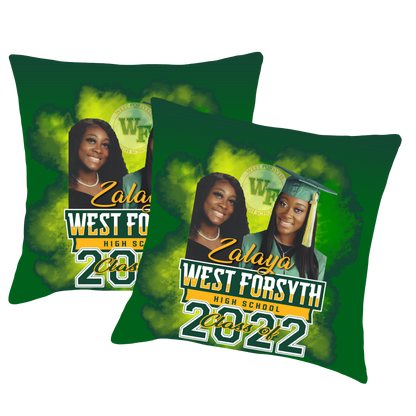 custom graduation pillow