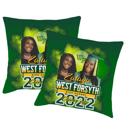 custom graduation pillow