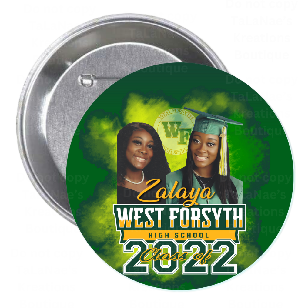 Custom Graduation Buttons