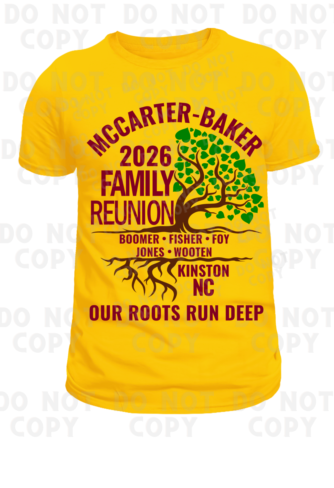 MCCARTER-BAKER FAMILY REUNION