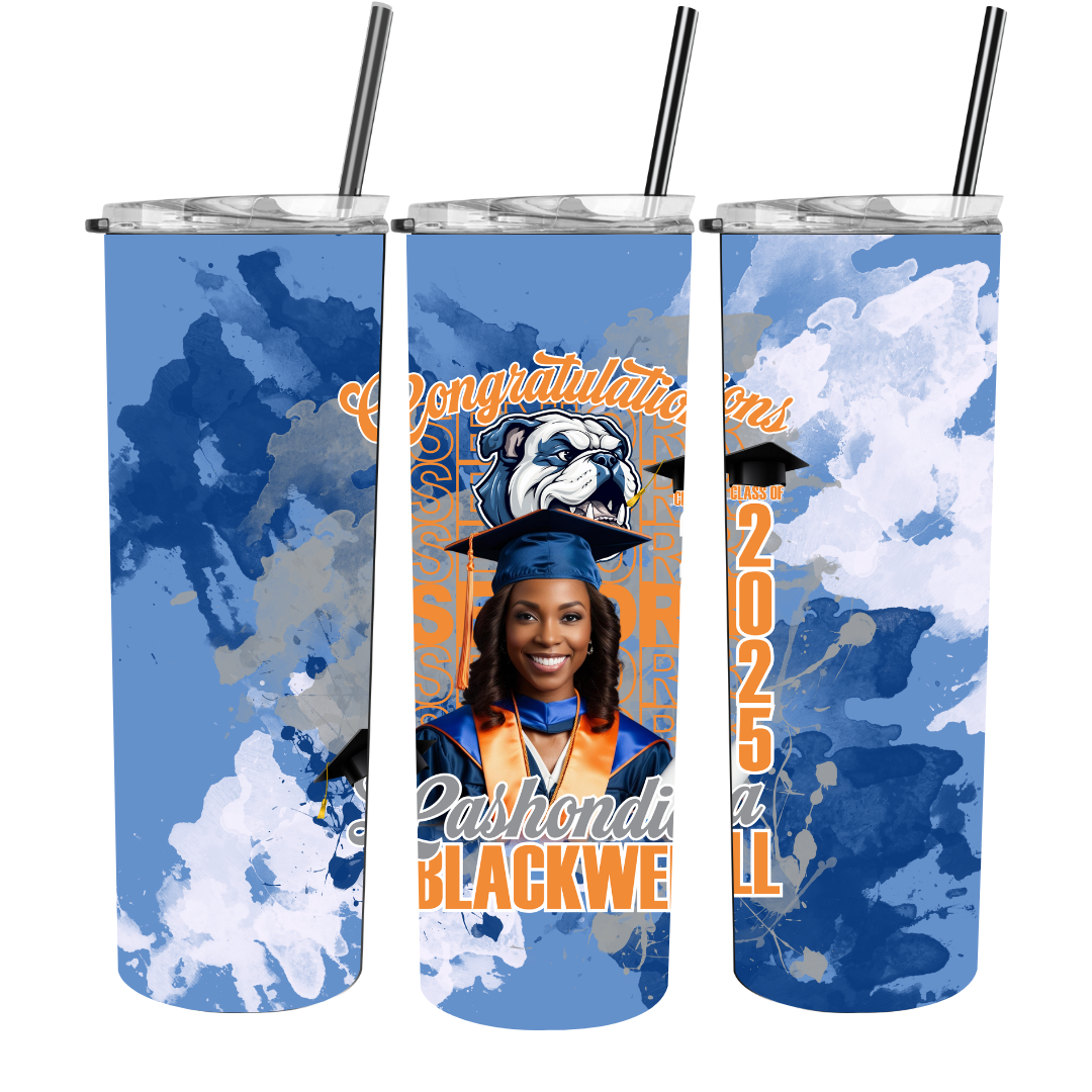 Custom Graduation Tumbler - Personalized Drinkware | TaLaNae's Kreations   TaLaNae's Kreations Boutique LLC