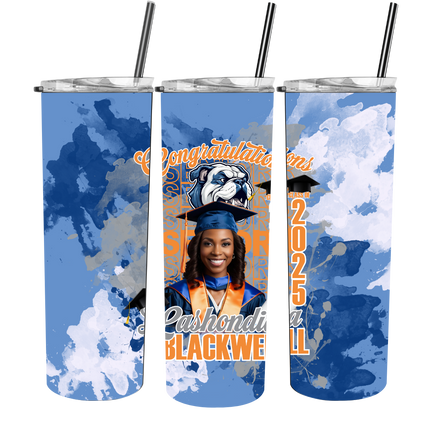 Custom Grad Tumbler