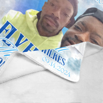 Custom Memorial Ultra Soft Micro Fleece Blanket