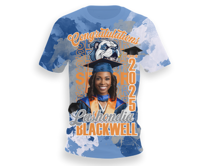 Custom Grad All Over Print T-Shirt