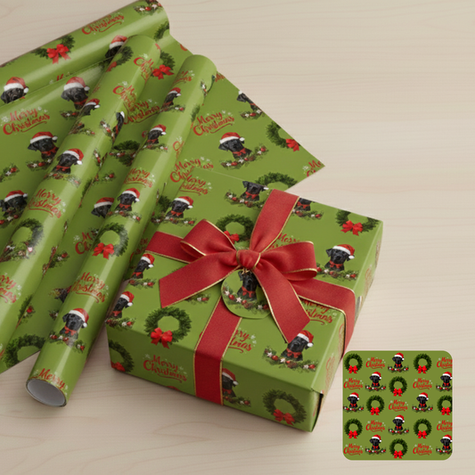 Pre-Designed Gift Wrap Paper
