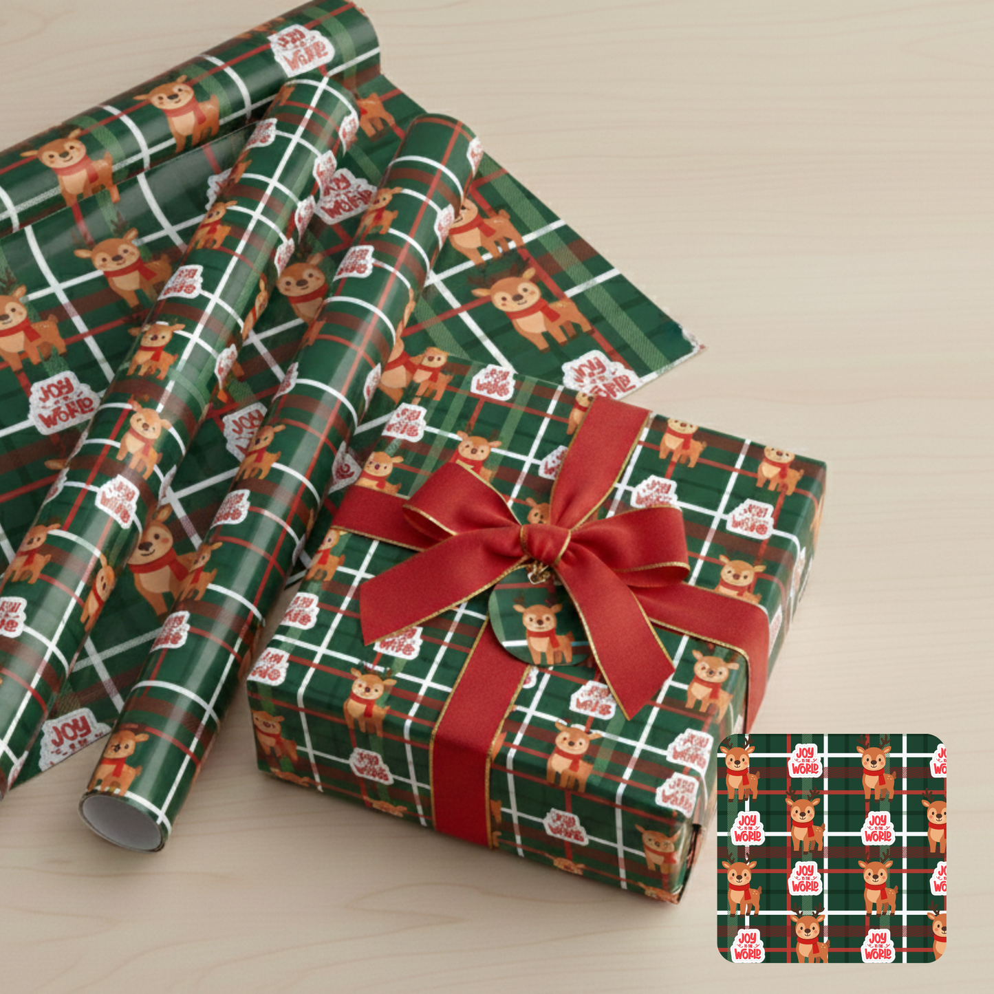 Pre-Designed Gift Wrap Paper