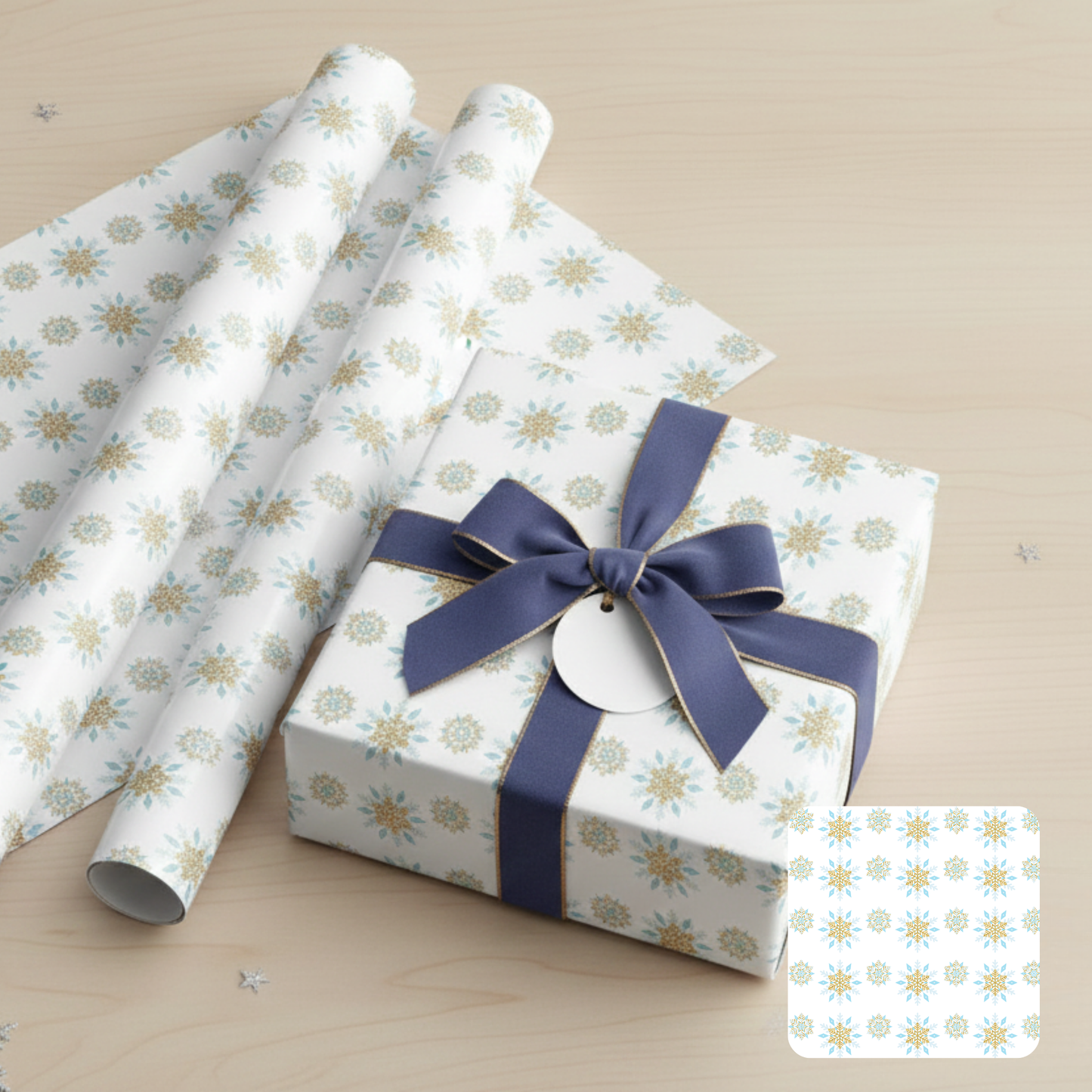 Pre-Designed Gift Wrap Paper