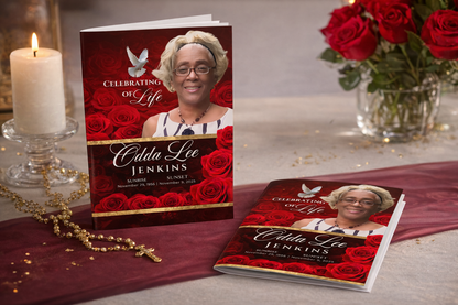 Custom Bifold Funeral Programs