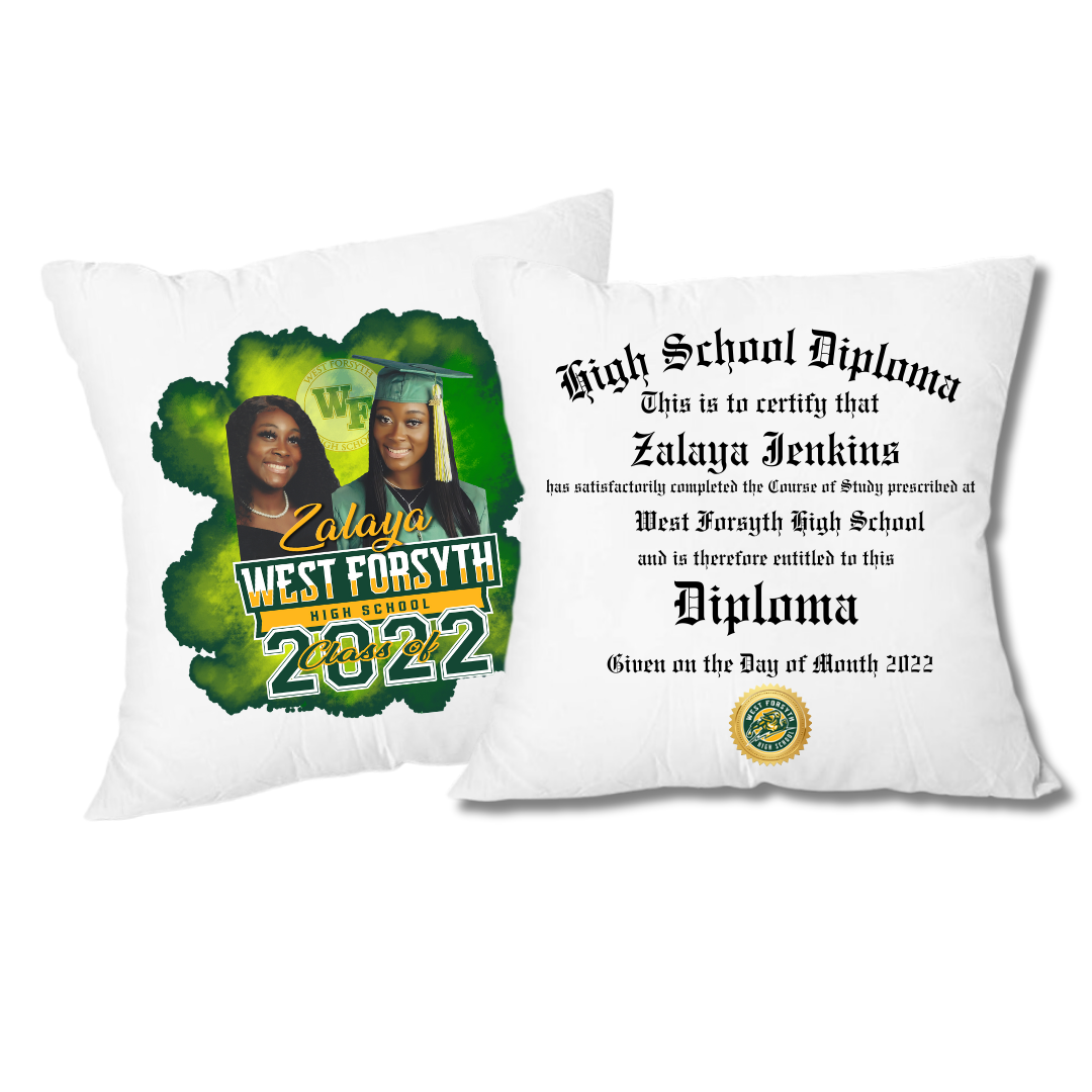 Custom Graduation Pillow