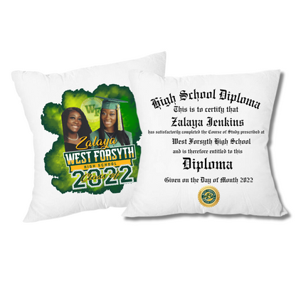 Custom Graduation Pillow